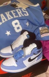 Retro ones and throwback Mitchell and Ness Kobe Bryant Jersey